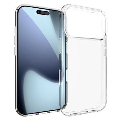 Lunso iPhone 17 Pro - TPU Backcover hoes - Transparant