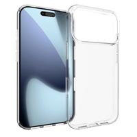 Lunso iPhone 17 Pro - TPU Backcover hoes - Transparant - thumbnail