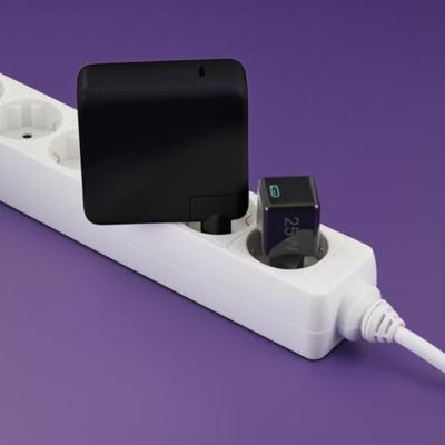 Hama Fast Charger USB-C PD/Qualcomm® Super-Mini Charger 25 W Oplader Zwart - thumbnail