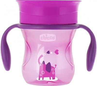 Chicco drinkbeker Perfect meisjes 200 ml siliconen roze