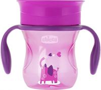 Chicco drinkbeker Perfect meisjes 200 ml siliconen roze - thumbnail