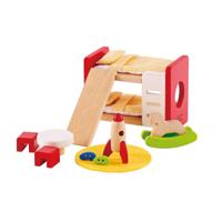 Hape poppenhuis kinderkamer - thumbnail