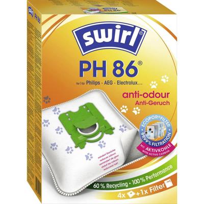 Swirl PH 86 EcoPor Anti Odour Stofzuigerzak 4 stuk(s)