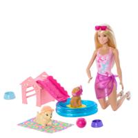 Barbie Family Puppy Pool Party - thumbnail