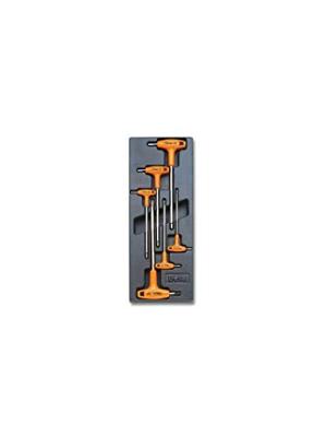 Beta Harde voorgevormde inzetbakken met assortiment gereedschap T52 - 024240052