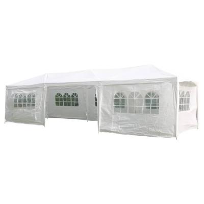 HI partytent met zijwanden 3x9 m wit
