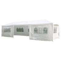 HI partytent met zijwanden 3x9 m wit - thumbnail