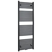 Radiator BWS Emma 181,7x45 cm Midden-Onder Aansluiting Antraciet (830 Watt) - thumbnail