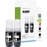 KMP Navulinkt vervangt HP 32XL, 1VV24AE Compatibel 2-pack Zwart H197 1769,0001 - thumbnail