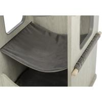 TRIXIE KRABPAAL ADRIANO GRIJS 78X38X118 CM - thumbnail