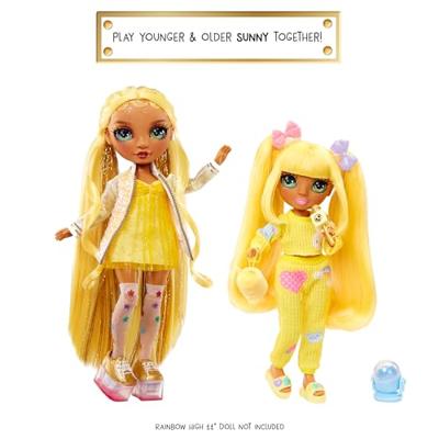 MGA Entertainment rainbow high junior high pyjamaparty-modepop sun - thumbnail