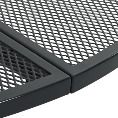 Terrastafel rond 80x72,5 cm gepoedercoat staal antracietkleur Terrastafel rond 80x72,5 cm gepoedercoat staal antracietkleur