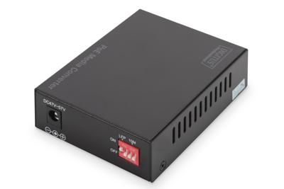 Digitus DN-82140 1000Mbit/s Zwart netwerk media converter