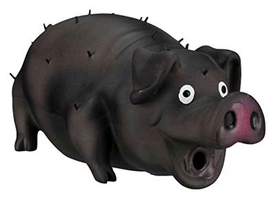 TRIXIE STEKELVARKEN MET DIERENSTEM LATEX ASSORTI 21CM 3ST