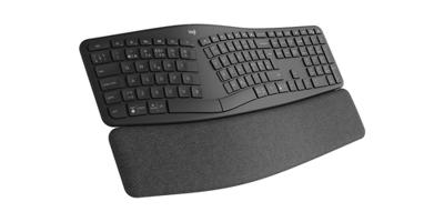Ergonomisch toetsenbord - Draadloos - LOGITECH - K860 ERGO - Toetsenbordpositie in twee delen