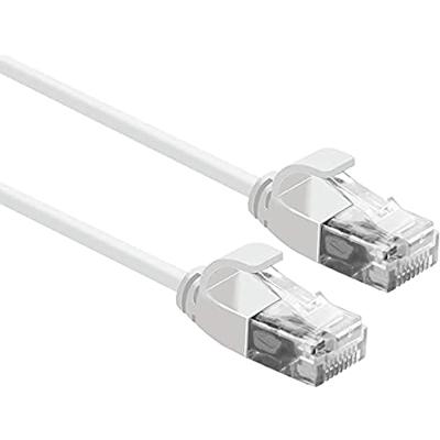 ROLINE UTP Data Center Patchkabel Cat.6A (Class EA), LSOH, extra dun, wit, 2 m