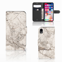 Apple iPhone Xr | Bookcase | Marmer Beige - thumbnail