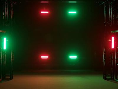 Eurolite DMX LED-lichteffect Aantal LEDs: 132 RGB - thumbnail