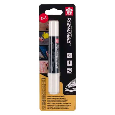 Sakura permapaque dubbele punt wit