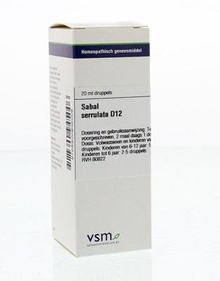 VSM Sabal serrulata D12 20 Milliliter VSM Sabal serrulata D12 20 Milliliter