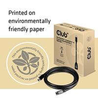 club3D CAC-1121 DisplayPort-kabel Mini-displayport / DisplayPort Adapterkabel Mini DisplayPort-stekker, DisplayPort-bus 1.00 m Zwart - thumbnail