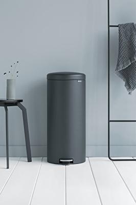 Brabantia pedaalemmer NewIcon 30 liter mineral infinity grey - thumbnail