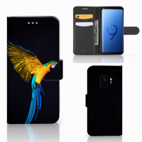 Samsung Galaxy S9 | Telefoonhoesje | Met pasjeshouder | Papegaai - thumbnail