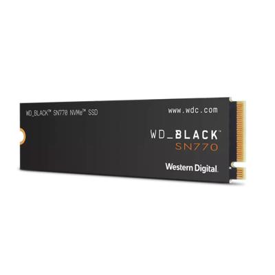 Western Digital Black™ SN770 2 TB NVMe/PCIe M.2 SSD 2280 harde schijf M.2 NVMe PCIe 4.0 x4 Retail WDS200T3X0E Western Digital Black™ SN770 2 TB NVMe/PCIe M.2 SSD 2280 harde schijf M.2 NVMe PCIe 4.0 x4 Retail WDS200T3X0E