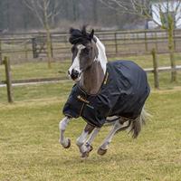 Bucas Irish Turnout deken 50 zwart maat:135 / 6'1 - thumbnail