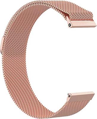 Fitbit Versa 1 / 2 & Lite milanese bandje - Maat: Large - Rosé goud Fitbit Versa 1 / 2 & Lite milanese bandje - Maat: Large - Rosé goud