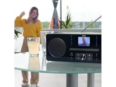 Hama Digitale Radio DIR1570CBT DAB+/internetradio/cd/Bluetooth® RX/app