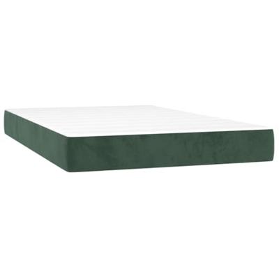 Pocketveringmatras 120x220x20 cm fluweel donkergroen Pocketveringmatras 120x220x20 cm fluweel donkergroen