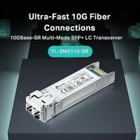 TP-LINK TL-SM5110-SR netwerk transceiver module Vezel-optiek 10000 Mbit/s SFP+ 850 nm - thumbnail