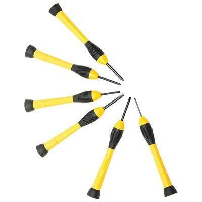 Stanley Cushion Grip precisieschroevendraaierset 6-delig 0-66-052 - thumbnail