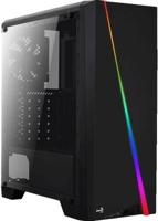 Aerocool Cylon Pro Tempered Glass Zwart - thumbnail