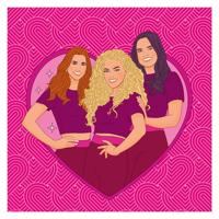 Studio 100 K3 kleurboek - kleuren met water - thumbnail