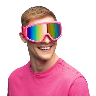 Boland Party skibril neon roze
