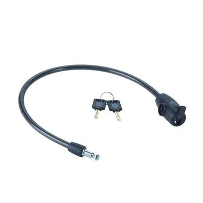 Fietskabel met sleutel 10 mm - YCK0/10/60/2 Zwart