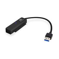 Ewent Ew7017 Usb 3.0/3.1 (Gen.1) Naar Sata I/Ii/Iii Voor Ssd 2,5, Zwart - thumbnail