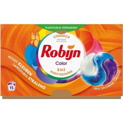 Robijn Color 3-in-1 Wascapsules Robijn Color 3-in-1 Wascapsules