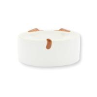 Honden voerbak met hondengezicht - thumbnail