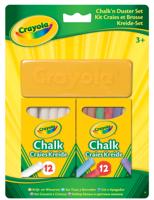Crayola schoolkrijt met wisser - thumbnail