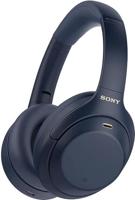 Sony WH1000XM4 draadloze hoofdtelefoon met ruisonderdrukking (Bluetooth, adaptief geluid, DSEE Extreme processor, Alexa en Google Assistant, 30 h accu) - Blauw - thumbnail