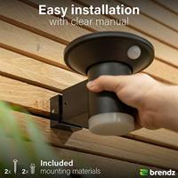 Brendz solar wandlamp juba - thumbnail