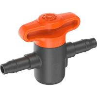 GARDENA reguleer- en afsluitventiel (3/16") reguleerventiel (grijs/oranje, 13217-20, 2 stuks) - thumbnail