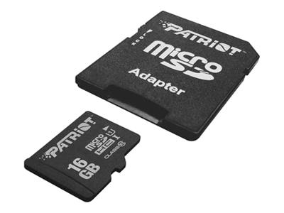 Patriot Memory PSF16GMDC10 flashgeheugen 16 GB MicroSDHC UHS-I Klasse 10