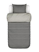 Marc O'Polo Marc O'Polo Monogram Dekbedovertrek Black 140x200/220 - thumbnail