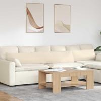 VidaXL Sofa kussens 2 stuks beige 200 x 40 cm stof - thumbnail