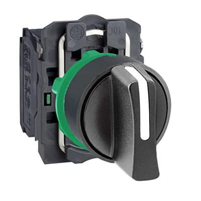 Schneider Electric XB5AD53 Harmony XB5AD53 Keuzetoets Draaischakelaar Zwart 3 x 45 ° Draai-ontgrendeling 1 stuk(s)