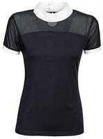 Harrys Horse Mesh Top wedstrijdshirt donkerblauw maat:xs - thumbnail
